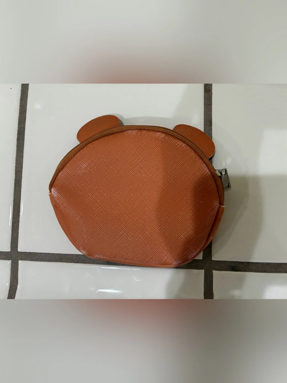 Animal Crossing Tom Nook Themed Brown & Black Coin/Card Pouch